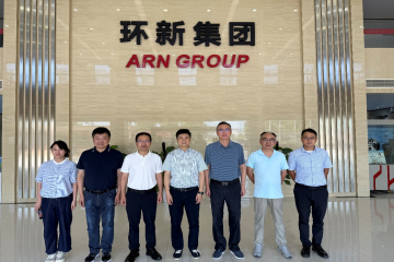 安徽省工商联领导赴环新集团合肥园区调研