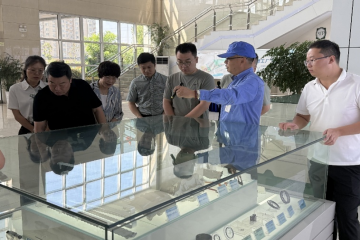 宝鸡市政协代表团一行到访环新集团考察调研